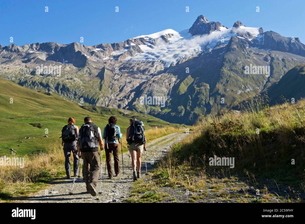 Picture of: France, Savoie () Beaufortain massif, hiking to the Seigne Pass