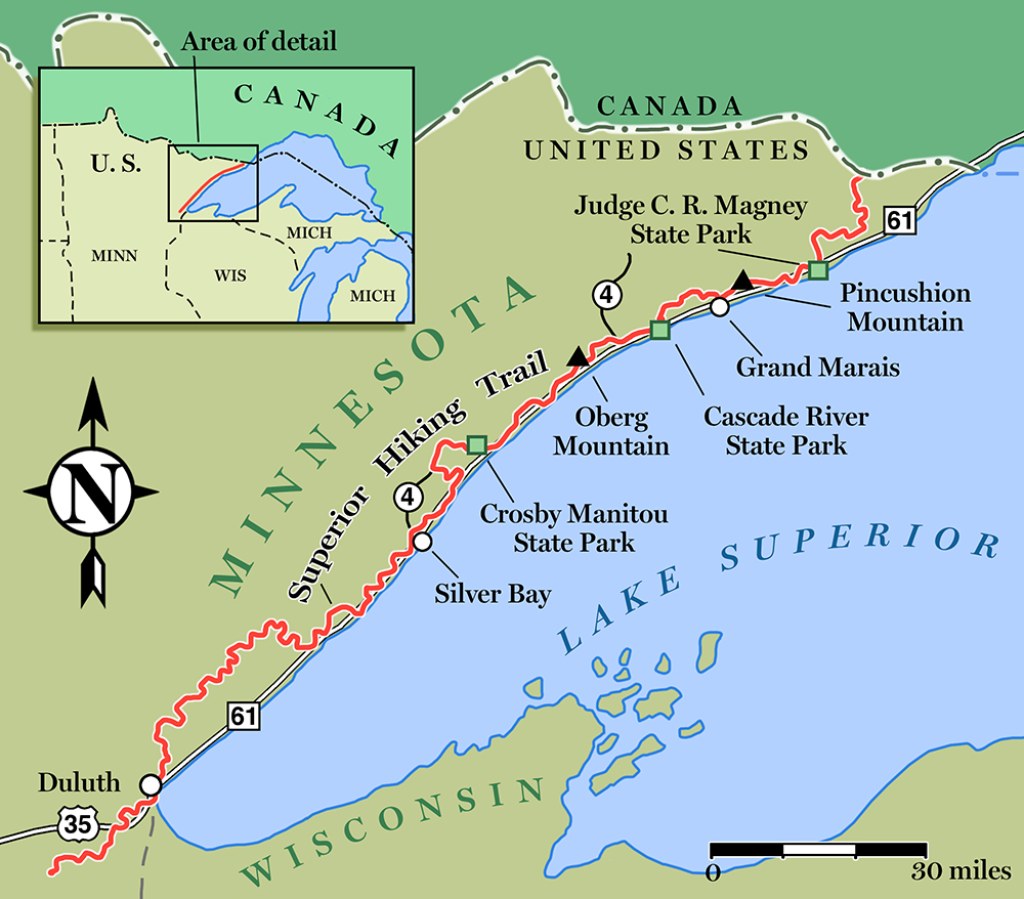 Picture of: Plan a trek on Minnesota’s Superior Hiking Trail