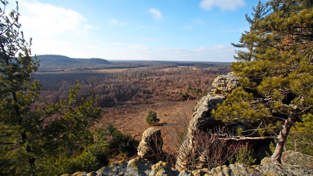 Picture of: Quincy Bluff is a wild, remote spot for hiking in central Wisconsin
